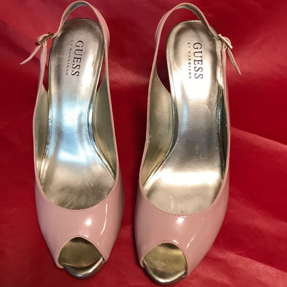 Guess pink peep toes - Picture 2 of 8